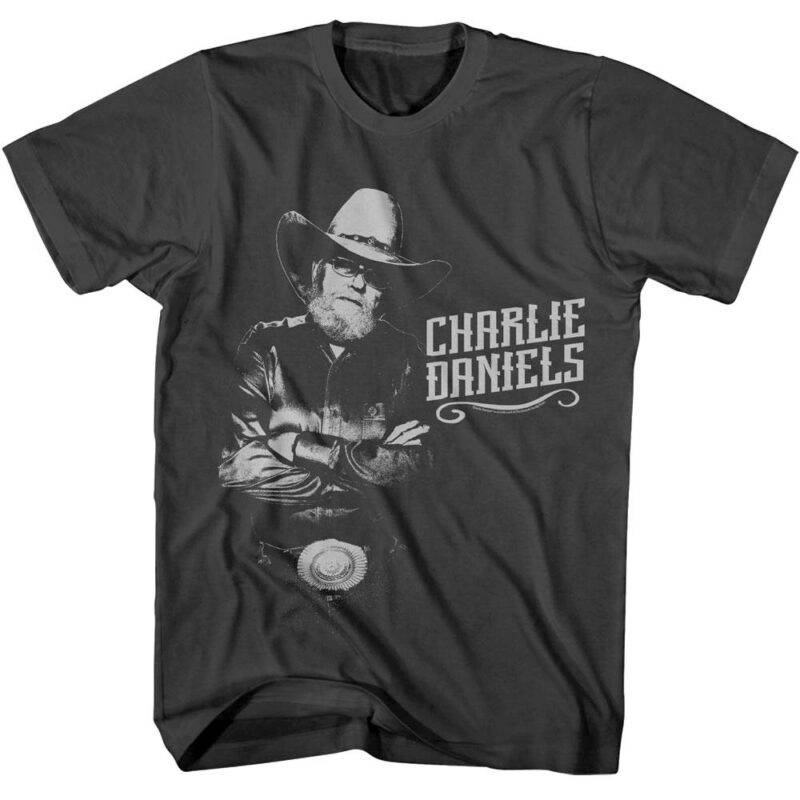 Charlie Daniels Himself Men’s T Shirt