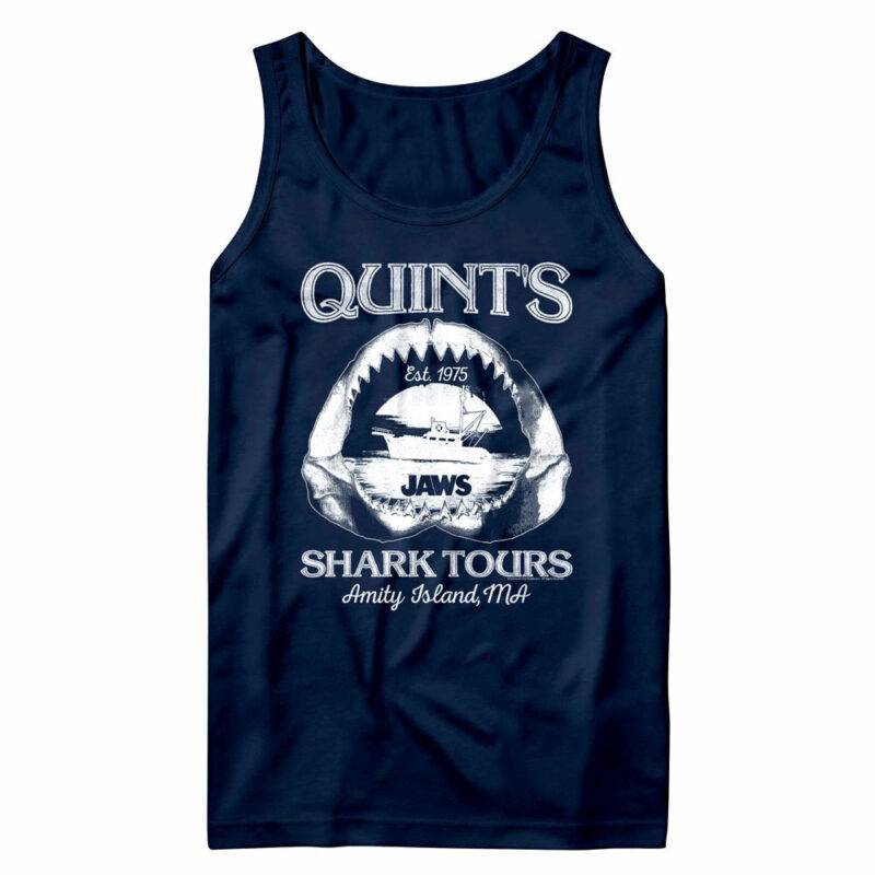 Jaws Quints Shark Tours Men’s Tank