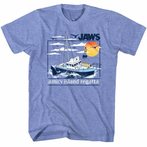 Jaws Amity Island Regatta Men’s T Shirt