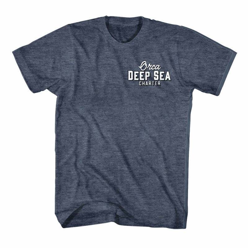 Jaws Orca Deep Sea Charter Men’s T Shirt