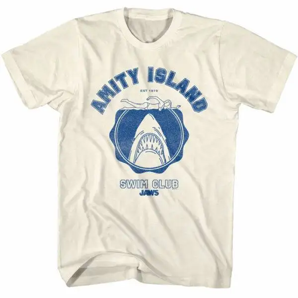 Jaws Amity Island Swim Club Men’s T Shirt