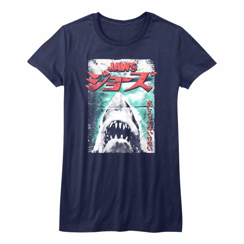 Jaws Japanese Movie Poster Women’s T Shirt