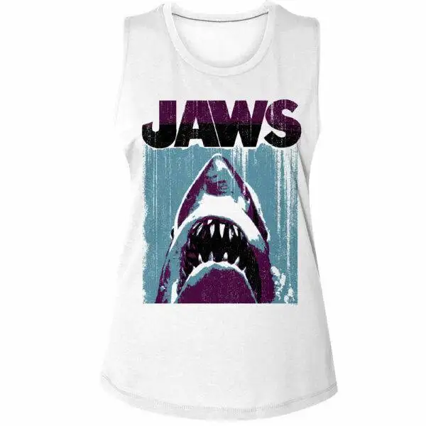 Jaws Deep Purple Shark Women’s Tank