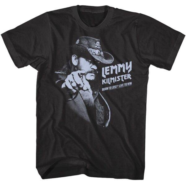 Lemmy Kilmister Live To Win Men’s T Shirt