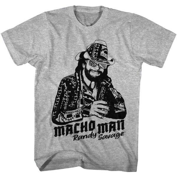 Macho Man Randy Savage Patterns Men’s T Shirt