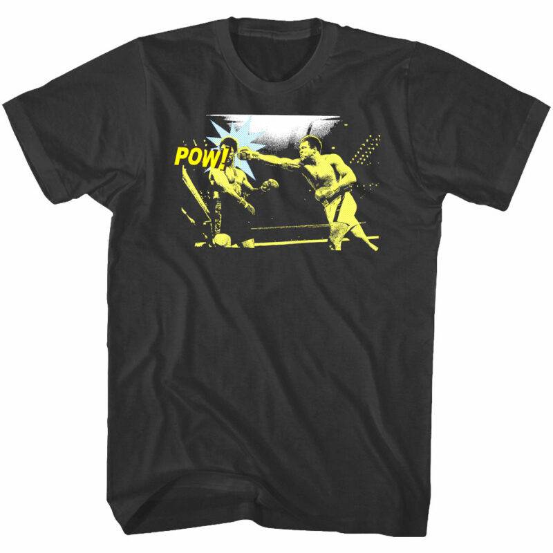 Muhammad Ali POW Comic Punch Men’s T Shirt