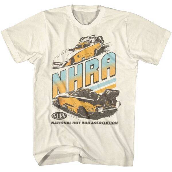 NHRA Hot Rod Racing Cars Men's T Shirt