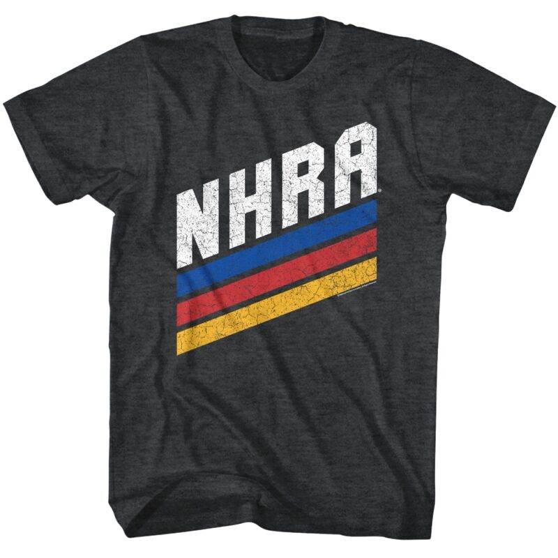 NHRA Vintage Racing Stripes Men’s T Shirt