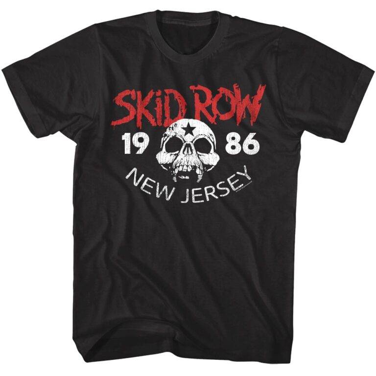 Skid Row New Jersey 1986 Men’s T Shirt