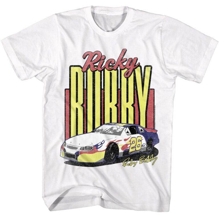 Talladega Nights Ricky Bobby Racecar Men’s T Shirt