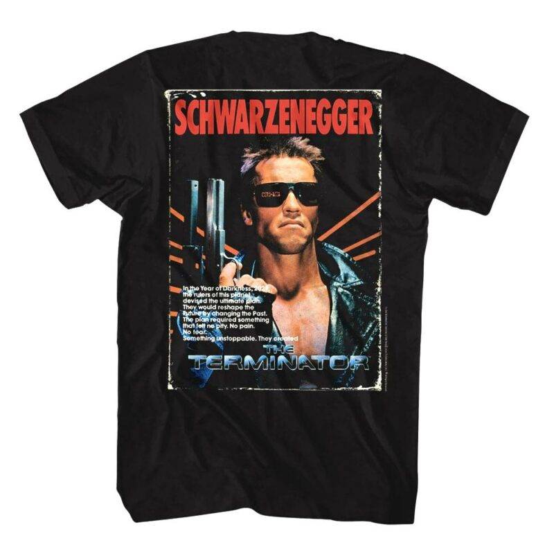 Terminator VHS Video Cover Men’s T Shirt