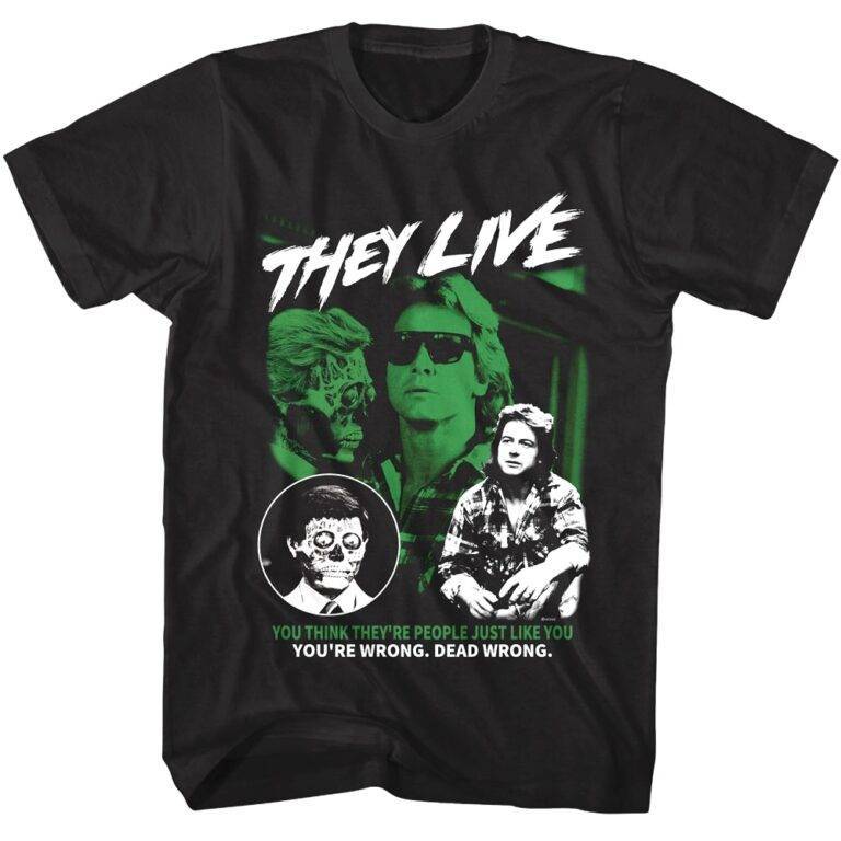 They Live Dead Wrong Men’s T Shirt