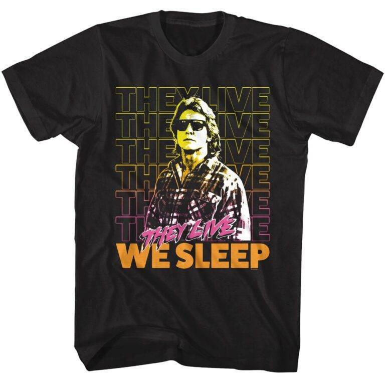 They Live We Sleep George Nada Men’s T Shirt