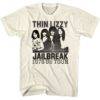 Thin Lizzy Jailbreak 1976 US Tour Men’s T Shirt