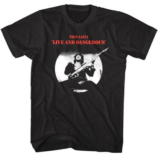 Thin Lizzy Live and Dangerous Men’s T Shirt