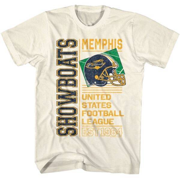 USFL Memphis Showboats 1984 Men’s T Shirt