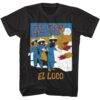 ZZ Top El Loco Poster Men’s T Shirt