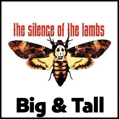 Silence of the Lambs Big & Tall T-Shirts