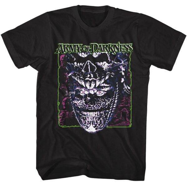 Army of Darkness Retro Evil Ash Men’s T Shirt