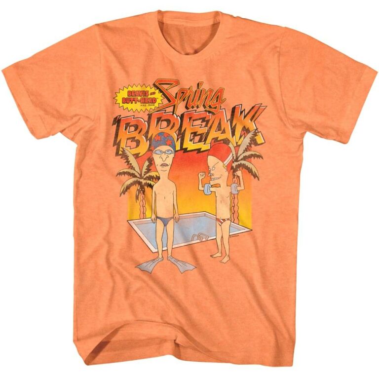 Beavis and Butthead on Spring Break Men’s T Shirt