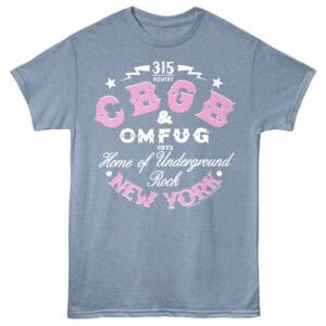 CBGB OMFUG Bowery Pastel Men's T Shirt