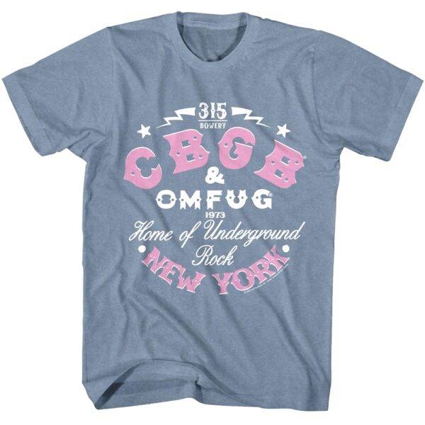 CBGB OMFUG Bowery Pastel Men’s T Shirt