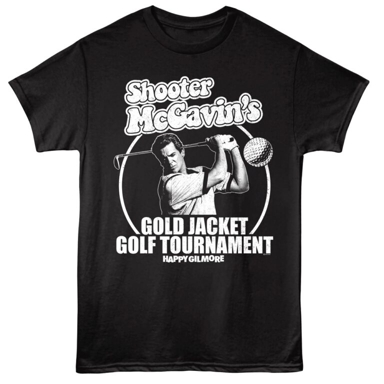 Happy Gilmore Shooter McGavin Golf Swing Men’s T Shirt