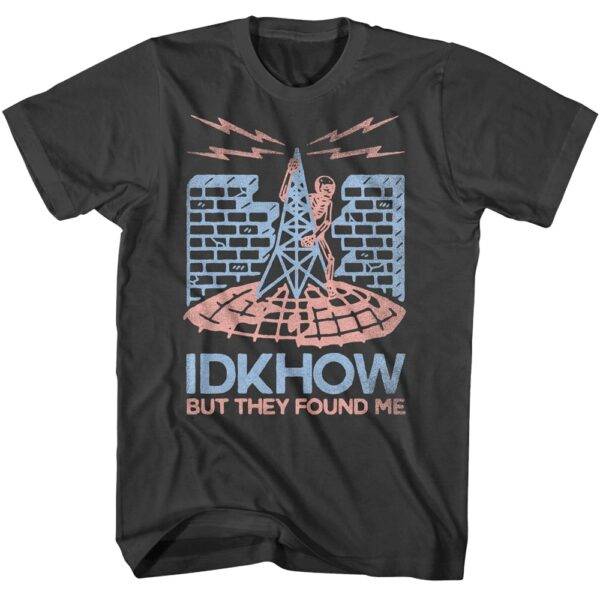 IDKHow Skeleton Radio Tower Men’s T Shirt