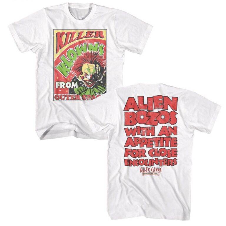 Killer Klowns Alien Bozos with an Appetite Men’s T Shirt