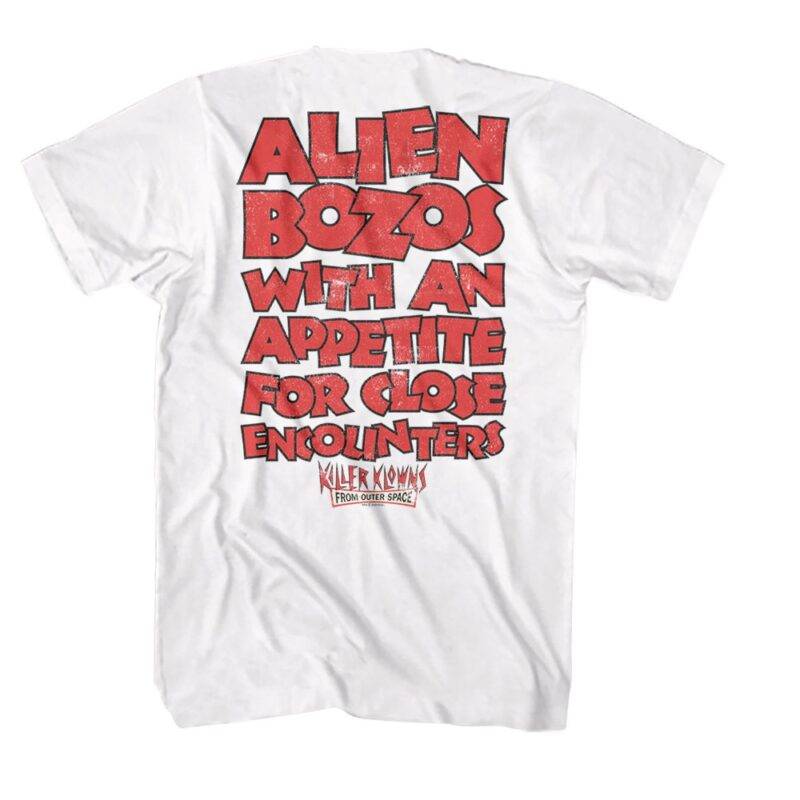 Killer Klowns Alien Bozos with an Appetite Men’s T Shirt