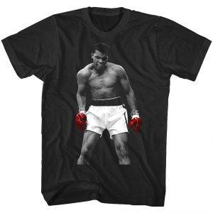 Muhammad Ali Red Boxing Gloves Men's T Shirt