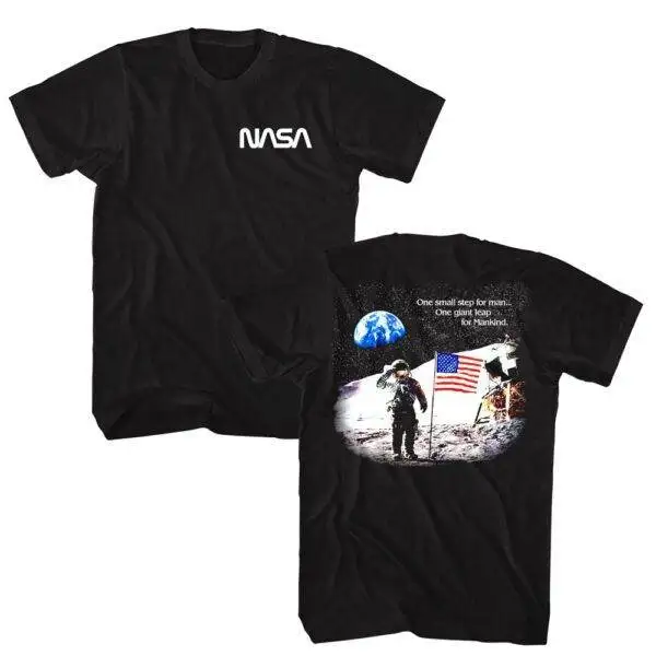 NASA One Giant Leap for Mankind Men’s T Shirt