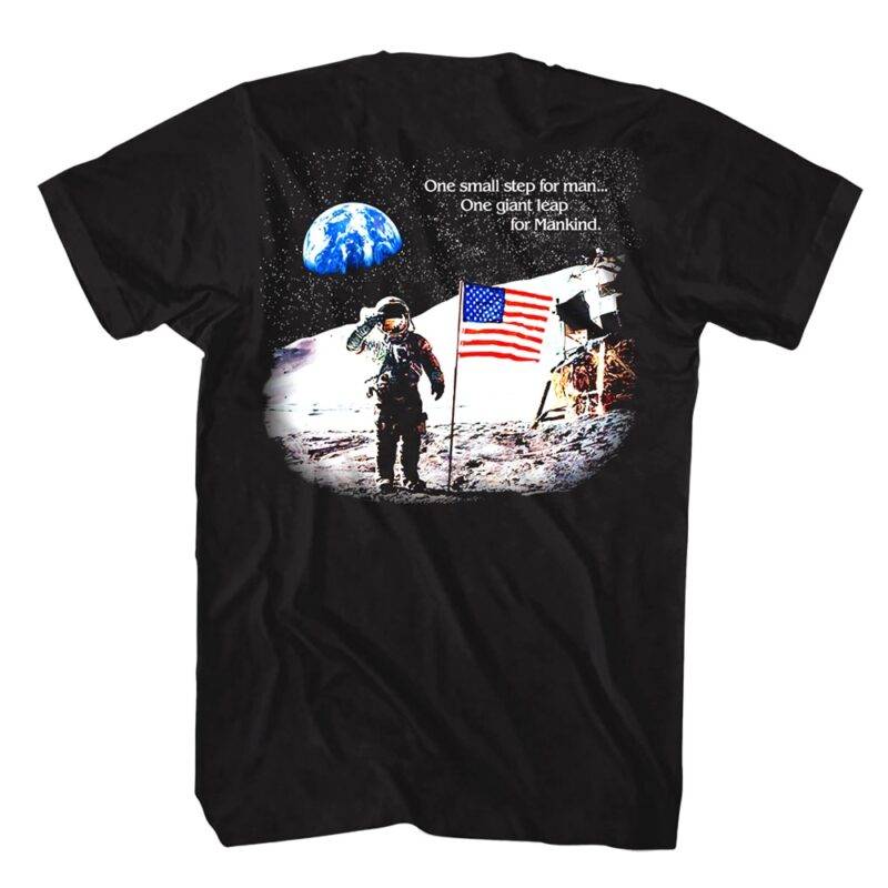 NASA One Giant Leap for Mankind Men’s T Shirt