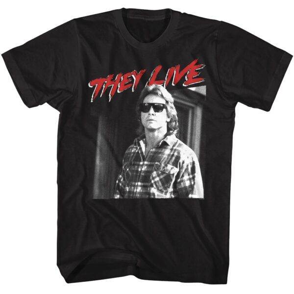 They Live Nada in Shades Men’s T Shirt