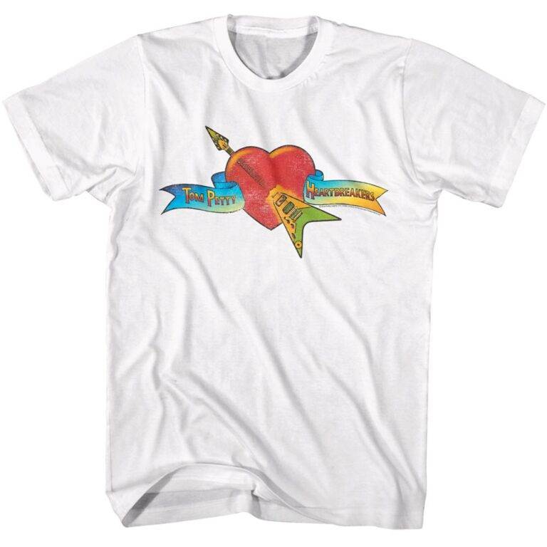 Tom Petty & the Heartbreakers Band Logo Men’s T Shirt