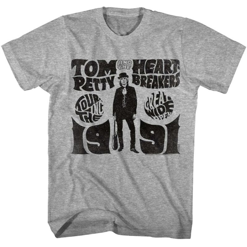 Tom Petty Great Wide Open Tour Men’s T Shirt