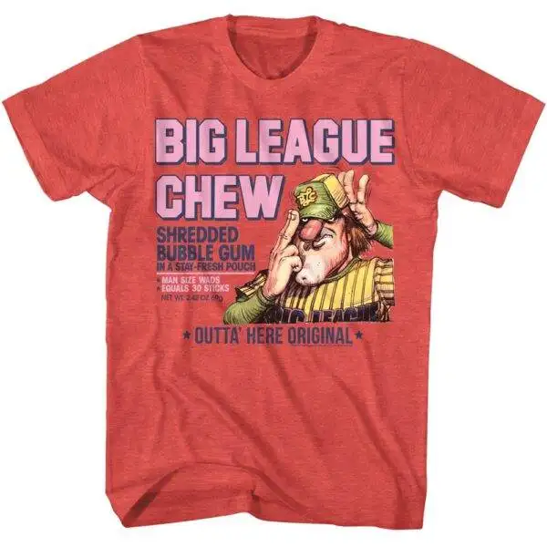 Big League Chew Shredded Bubble Gum Men’s T Shirt