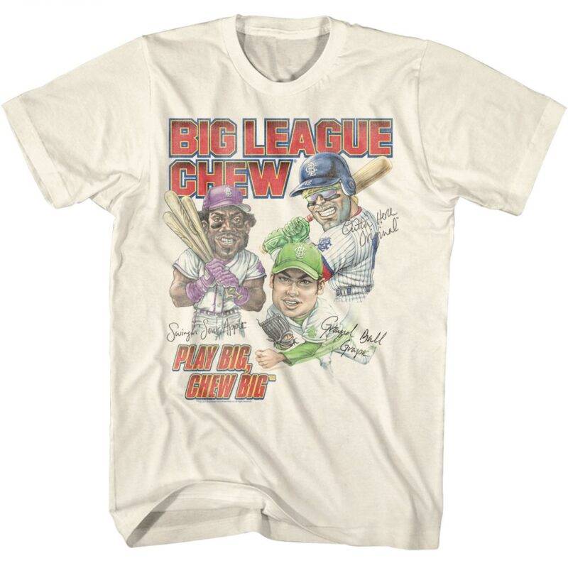 Big League Chew Play Big Chew Big Men’s T Shirt