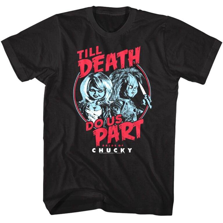 Bride of Chucky Till Death Do Us Part Men’s T Shirt