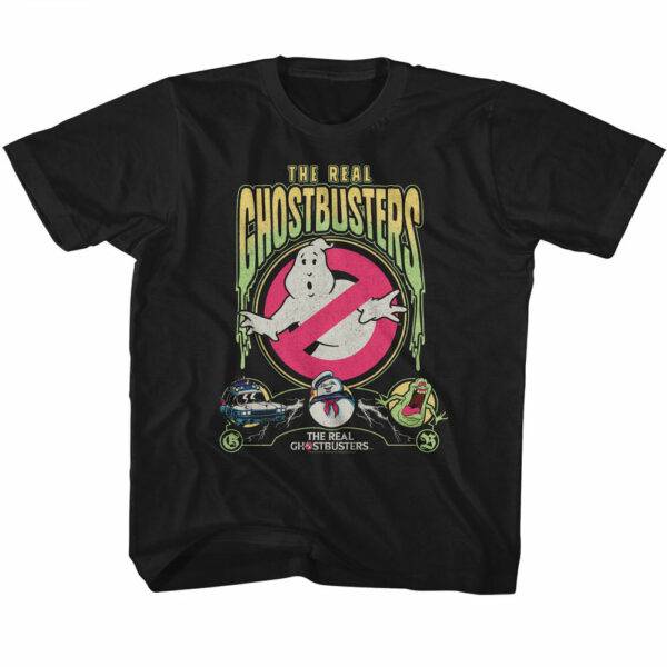 Ghostbusters Slime City Kids T Shirt
