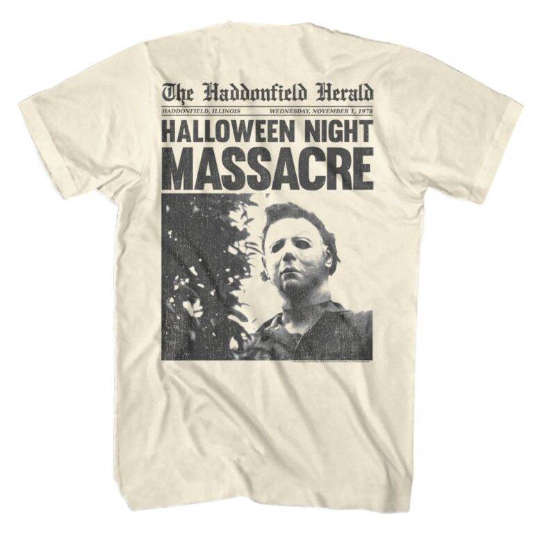 Halloween Night Massacre Headline Men’s T Shirt