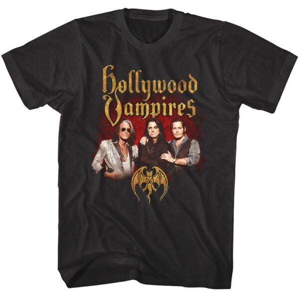 Hollywood Vampires Rock Band Men’s T Shirt