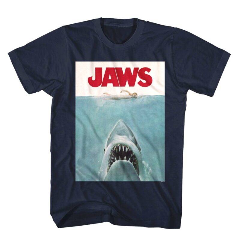 Jaws Swimmer Surprise Men’s T Shirt