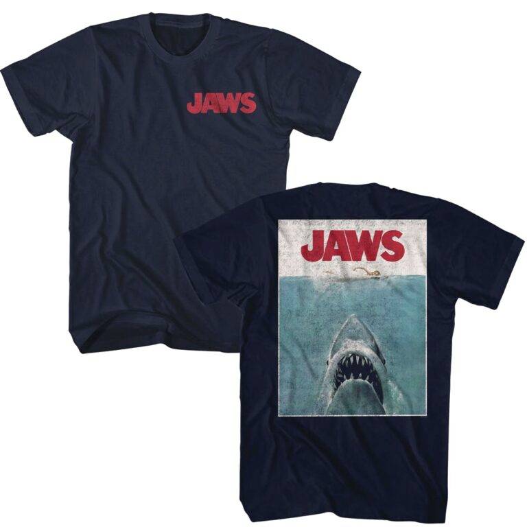 Jaws Vintage Movie Poster Men’s T Shirt