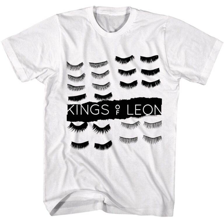 Kings of Leon False Eyelashes Men’s T Shirt