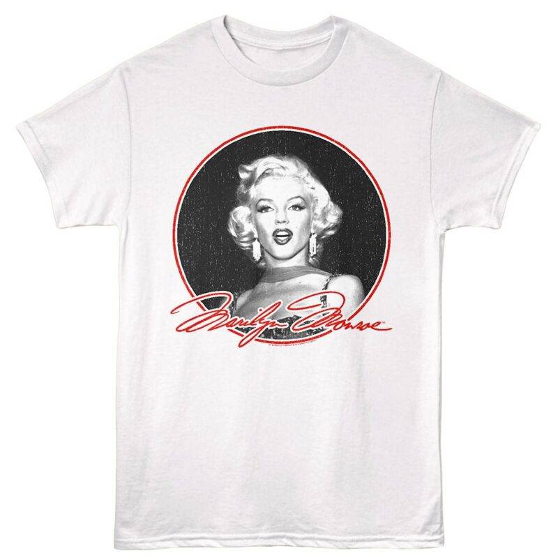 Marilyn Monroe Signature Portrait Men’s T Shirt