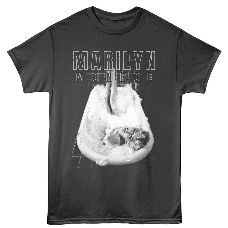 Marilyn Monroe Bubble Bath Men’s T Shirt