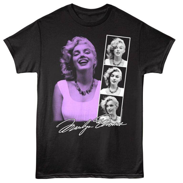 Marilyn Monroe Headshot Reel Men’s T Shirt