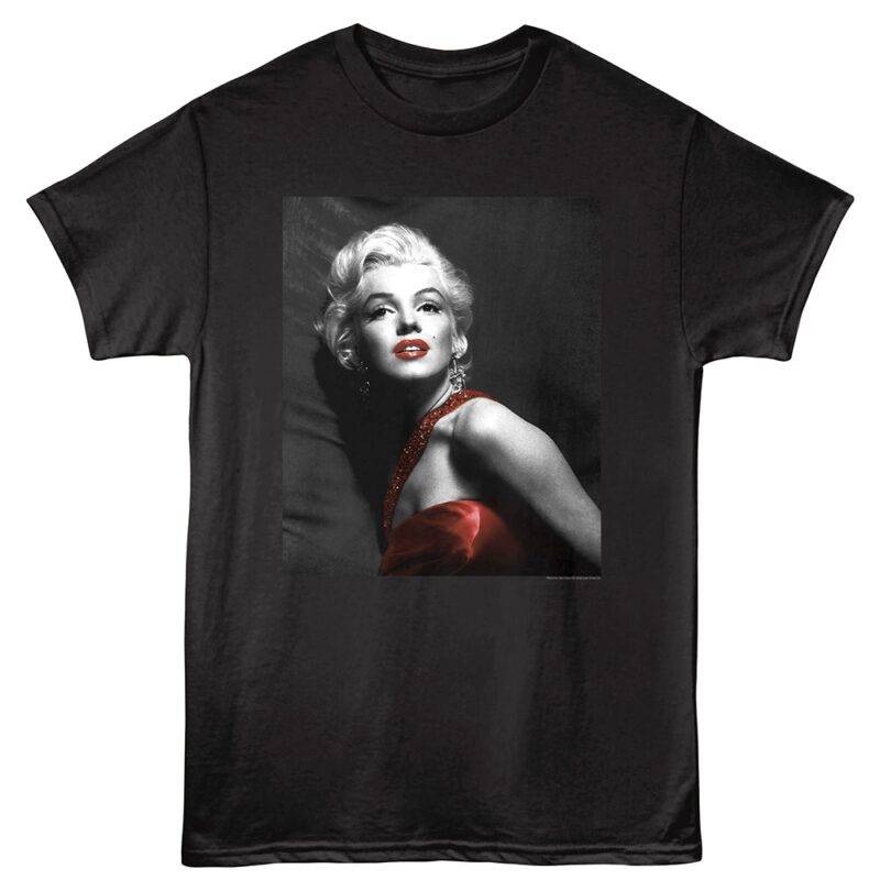 Marilyn Monroe Lady in Red Men’s T Shirt