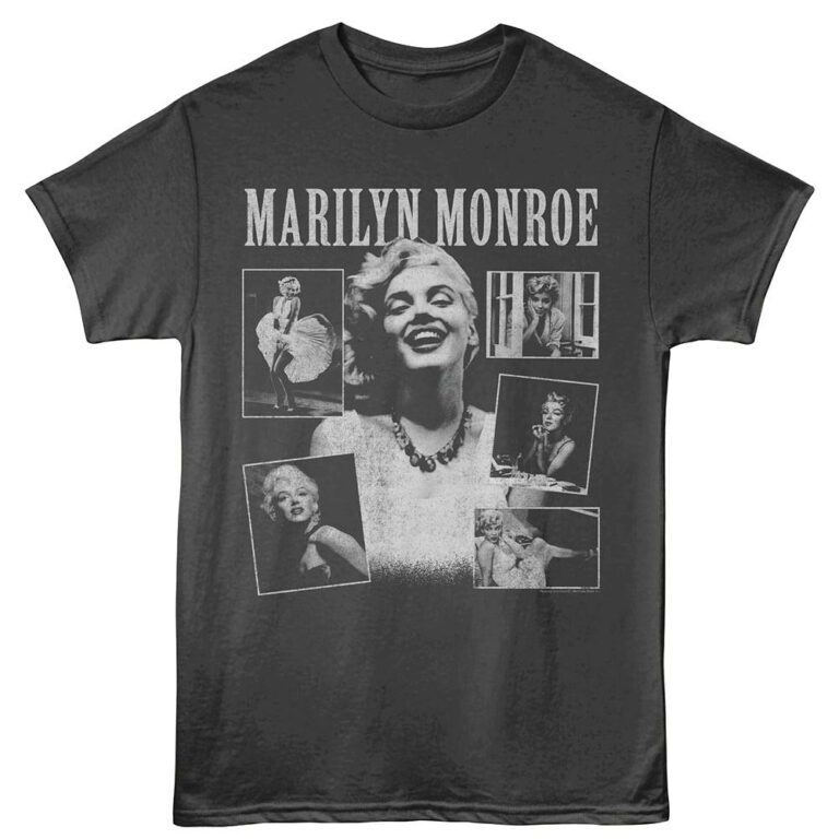 Marilyn Monroe Life in Pictures Men’s T Shirt